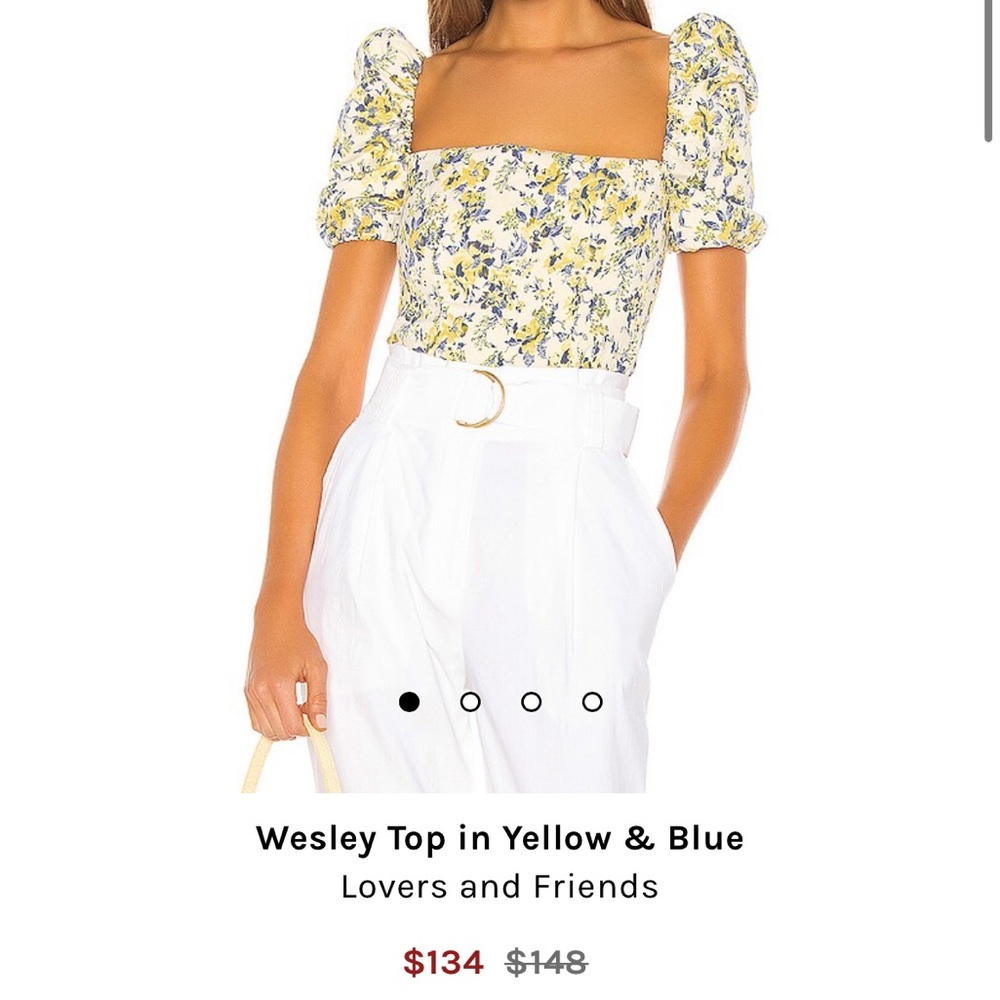LOVERS + FRIENDS Wesley Top